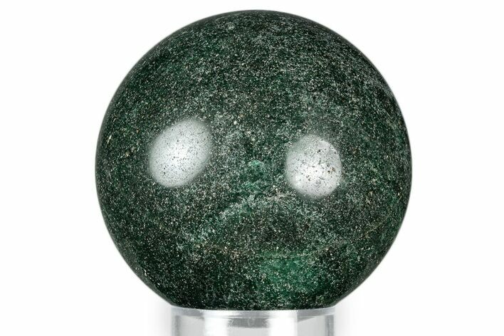 Polished Fuchsite Sphere - Madagascar #349691